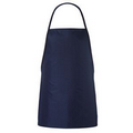 F66 Signature Navy No Pocket Water Repellent Bib Apron